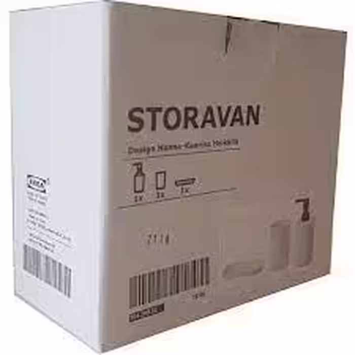 ست سرویس بهداشتی 3 پارچه ایکیا مدل ST-704 کد 892