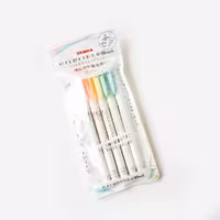 پک صورتی براش بسته ای میدلاینر زبرا (MIDLINER)