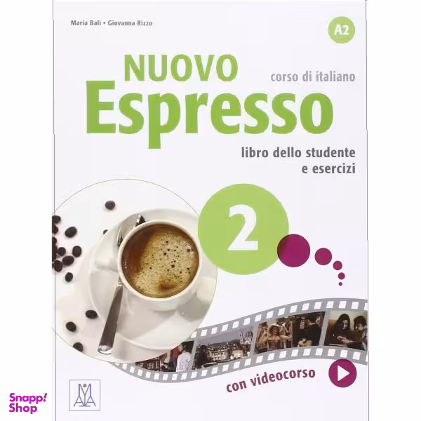 کتاب Nuovo Espresso A2 / اثر Giovanna Rizzo انتشارات آلما ادیزونی