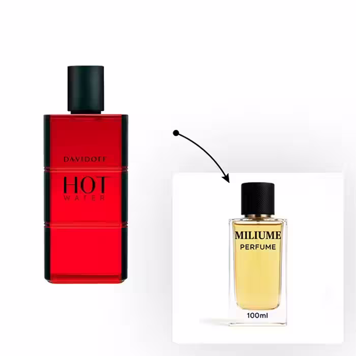 اسانس عطر Davidoff Hot Water برند Givaudan - کد 2421 - دیویدوف هات واتر 100ML - میلیوم پرفیوم