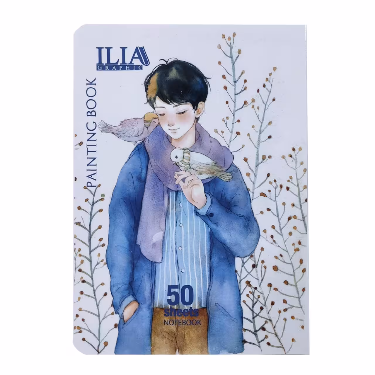 دفتر نقاشی ایلیا طرح فانتزی 50 برگ