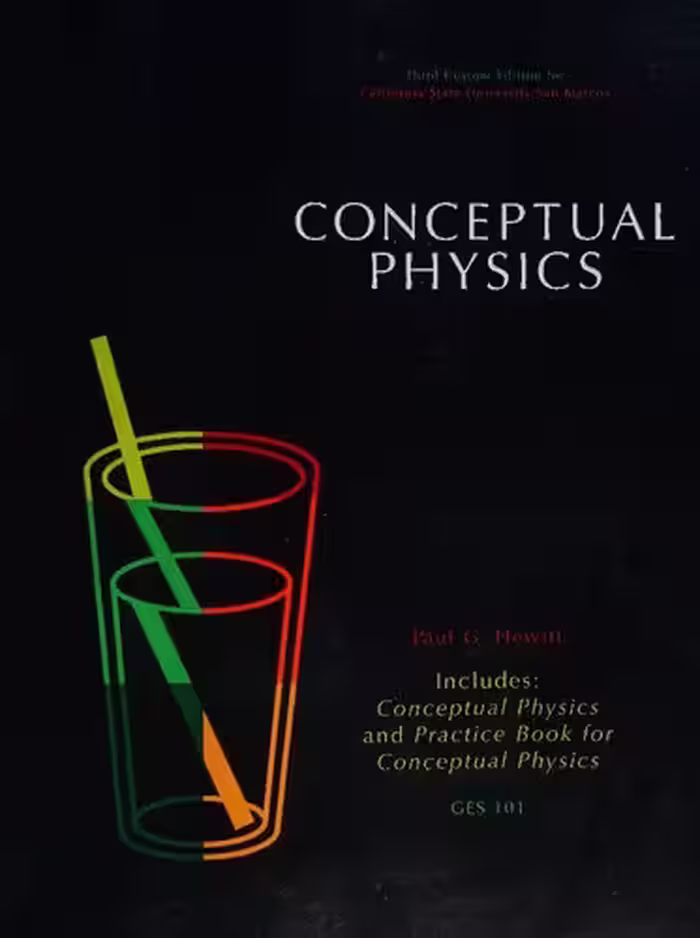 خرید و دانلود نسخه کامل کتاب Conceptual Physics by Paul Hewitt