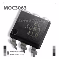 تراشه اپتوکوپلر MOC3063