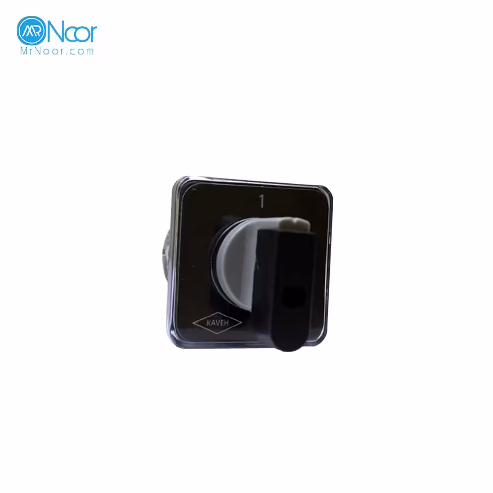 کلید گردان 25CM13 یک پل سه حالته بدون صفر کاوه - مستر نور