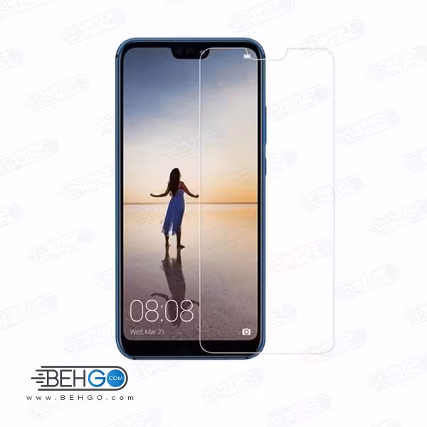 گلس y9 2019 بی رنگ و شفاف هواوی وای 9 2019 یا ,y9 2019 محافظ صفحه نمایش شیشه ای Glass Screen Protector huawei y9 2019