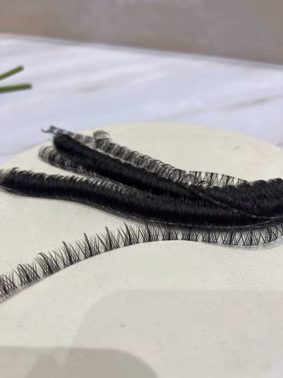 مژه مصنوعی ریلی ریسه ای کایلی فر D شماره L12 دونه ای