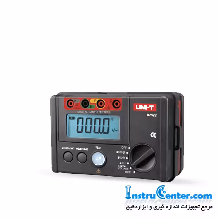 ارت سنج (تستر) سه سیمه دیجیتال ساخت کمپانی یونیتی چین مدل UT-521