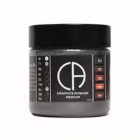 پودر گرافیت متوسط کلارک کد G2 حجم 250 میلی لیتر