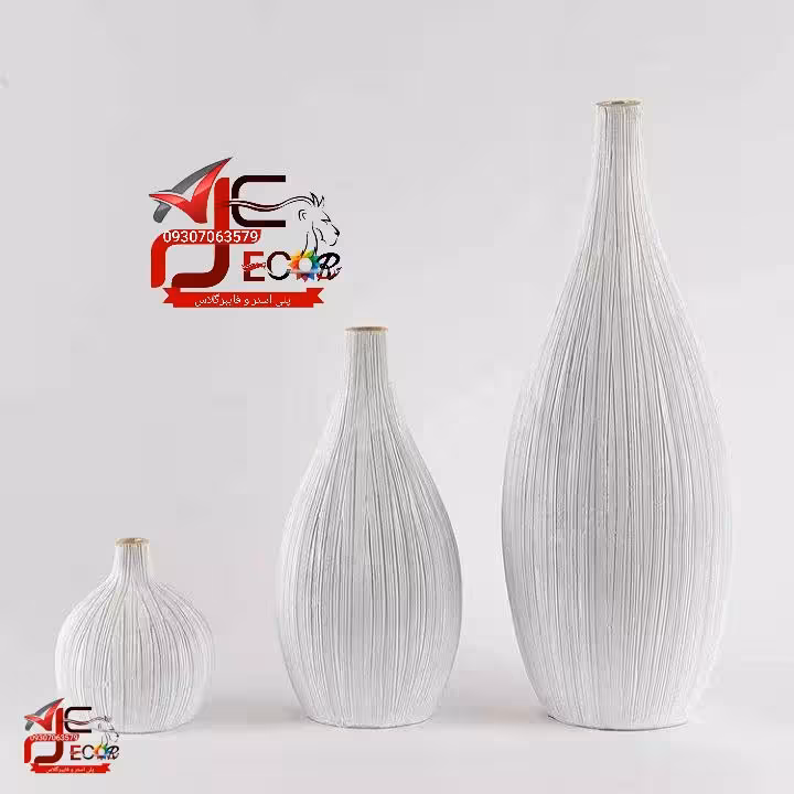 گلدان طرح سالونگ سه سایزی