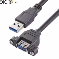کابل USB3.0 روپنلی 0.3 متری مینی تک