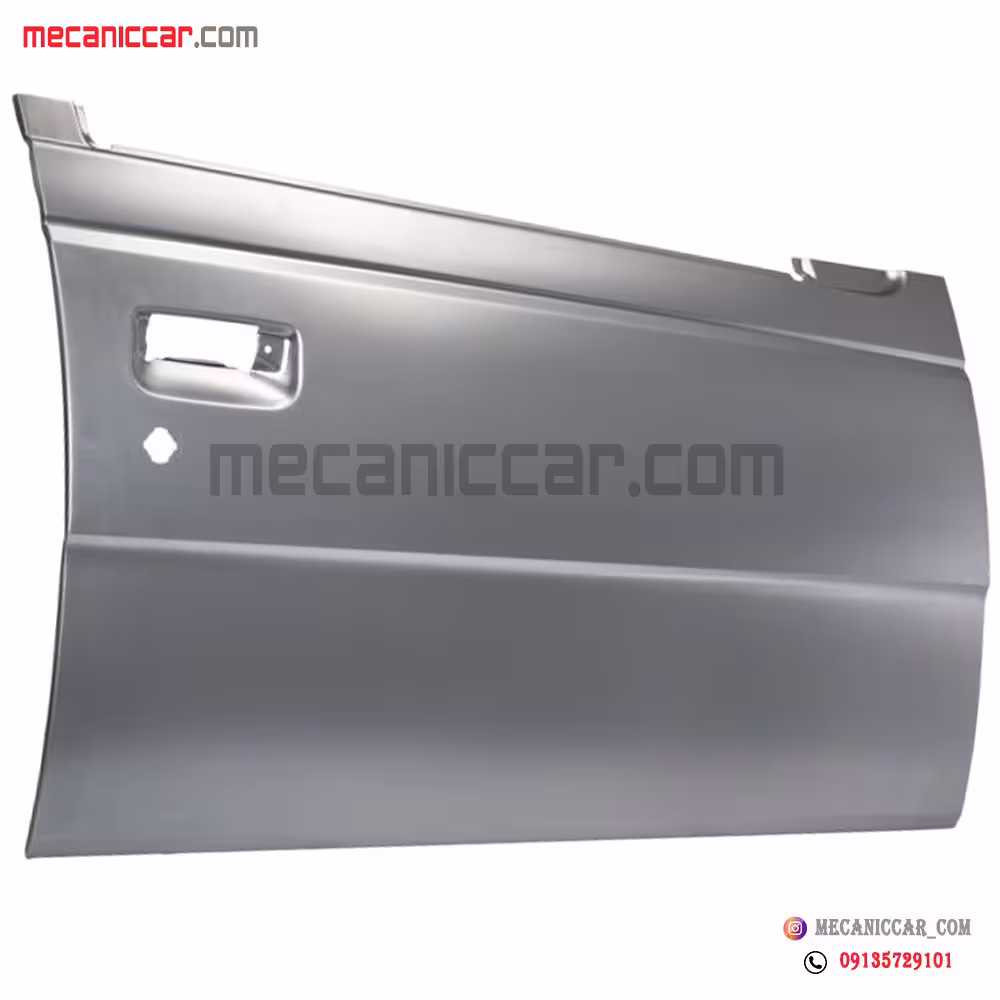 روکش درب فلزی جلو راست استر شده پژو 405 و پارس