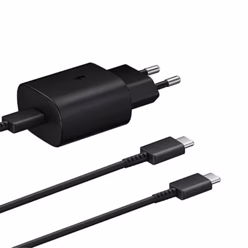 شارژ دیواری اصلی سامسونگ 25 واتی به همراه کابل مدل Samsung Ta800xbegww