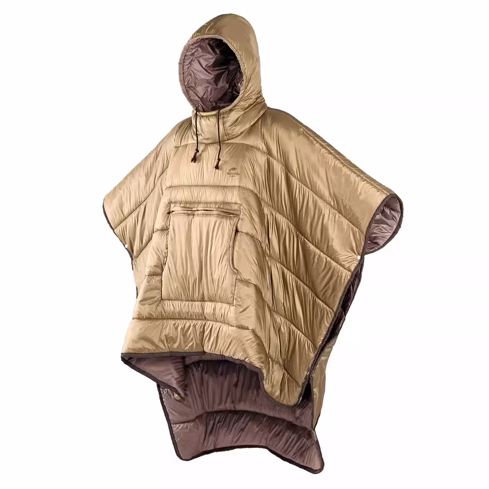 کیسه خواب پانچویی نیچرهایک Naturehike sleeping bag hoodie poncho