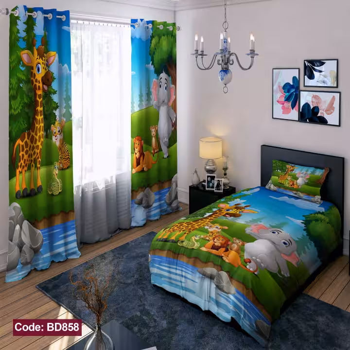 روتختی طرح حیوانات کد BD858