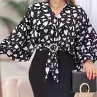 شومیز مجلسی زنانه الیزه مدل وگو