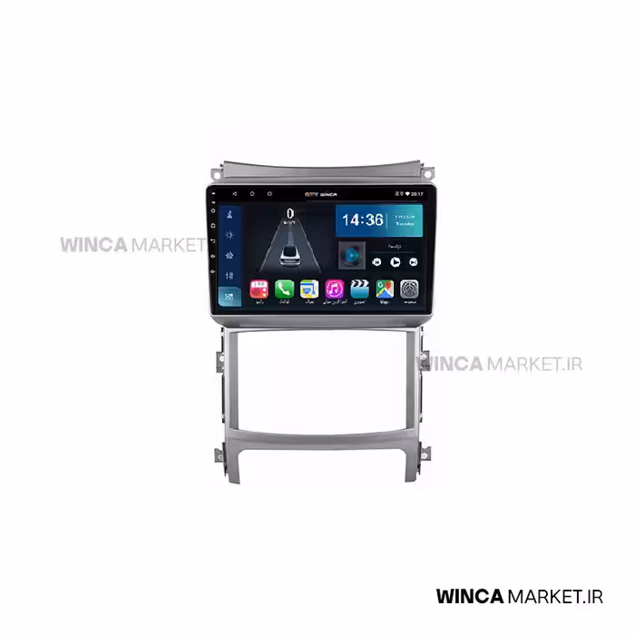 مانیتور اندروید هیوندای وراکروز ix55 سری S500 BLU-RAY مدل GM855 برند وینکا WINCA