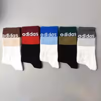 جوراب ساقدار دومینو نوشته دار سری آدیداس
