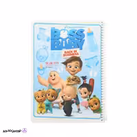 دفتر 40 برگ سیمی فانتزی-S.A.M B کد 07