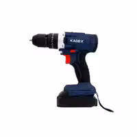 دریل شارژی چکشی براشلس 16 ولت دوسرعته کادکس KADEX – مدل K6016