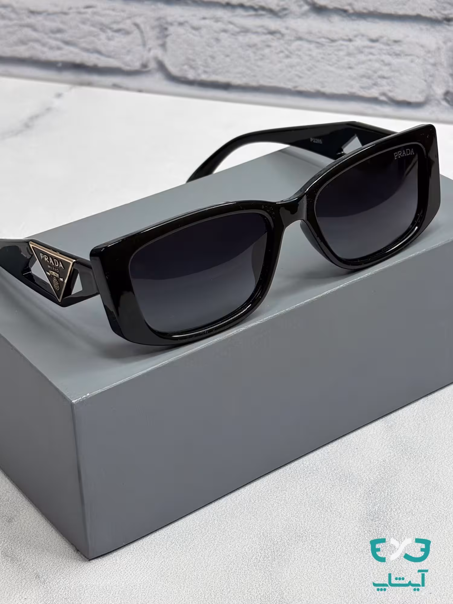 عینک آفتابی پلاریزه پرادا PRADA مدل P2265 مشکی