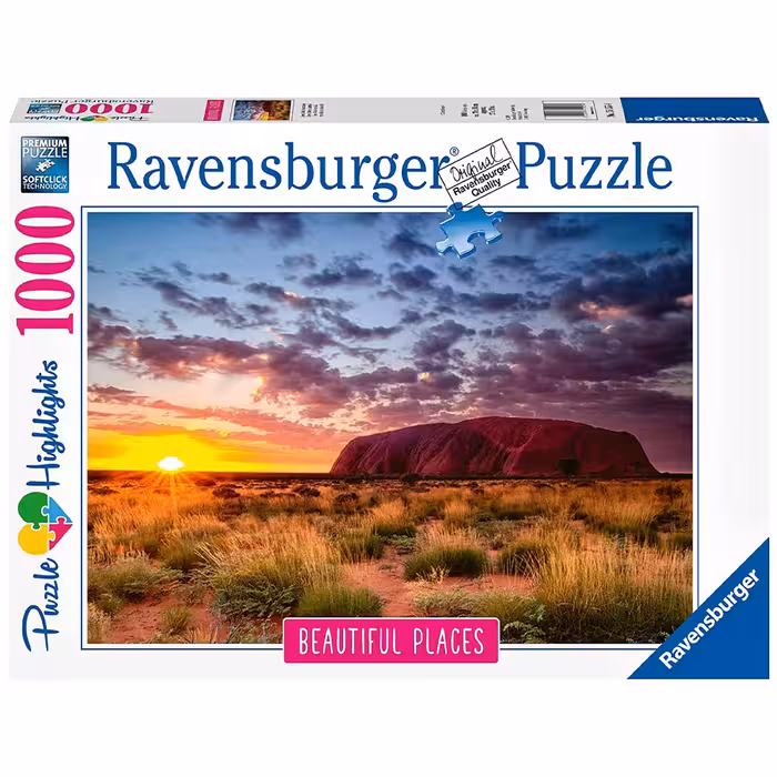 پازل 1000 قطعه Ravensburger طرح صخره آیرز