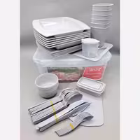 سرویس مسافرتی غذاخوری 55 پارچه 6 نفره برلیان تاپکو | amazonchi