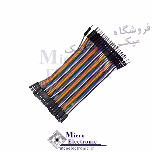 سیم جامپر 40 رشته نر به ماده 10cm