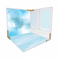 بک دراپ چوبی BackDrop 60×60cm کد B01