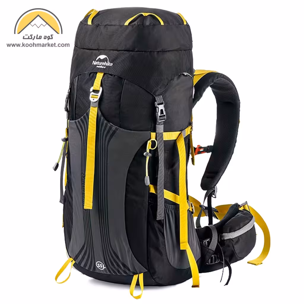 کوله پشتی 60 لیتری Naturehike مدل 5 55 Hiking Backpack