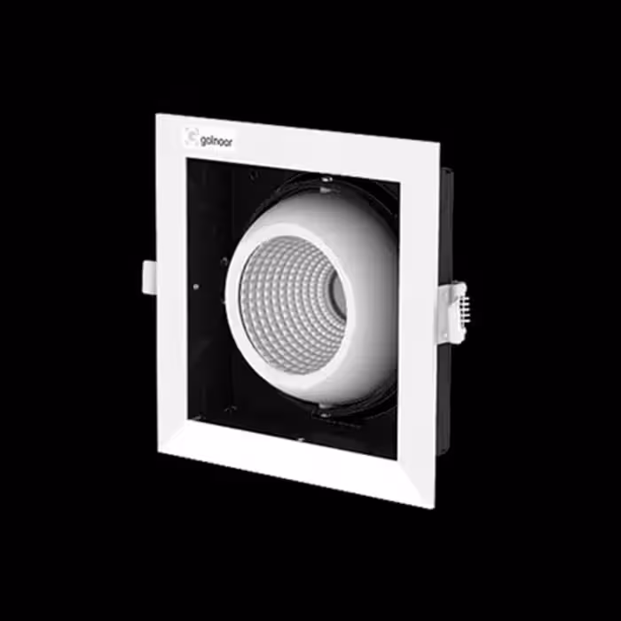 چراغ سقفی توکار 30 وات LED گلنور مدل پیکسل