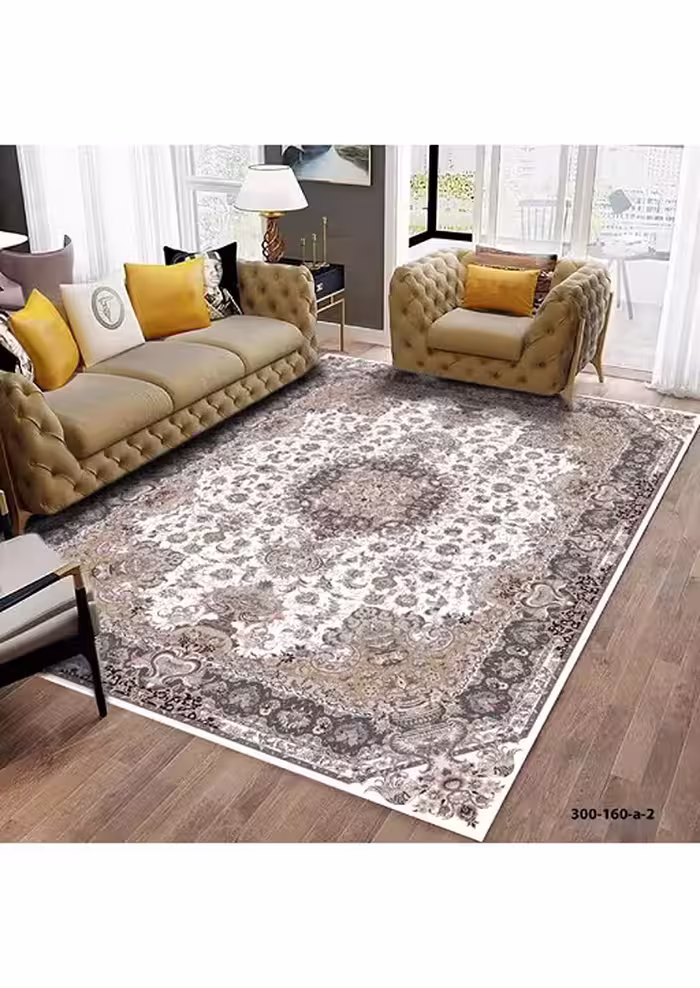 روفرشی کشدار مخمل شانل ترک(کشدوزی شده)-کد طرح 711
