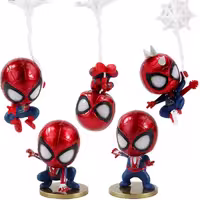 فیگور مرد عنکبوتی Spider Man مگنتی مجموعه 5 عددی