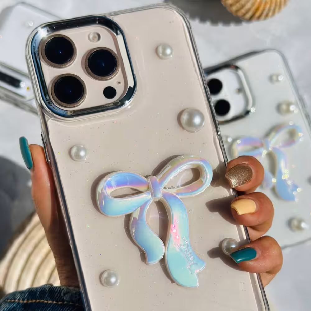 قاب رزین شاین پاپیون بزرگ برای آیفون