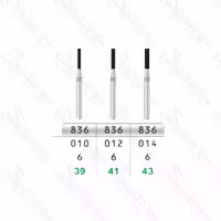 فرز الماسی توربین تراش FLAT END CYLINDER 836 تیزکاوان TEES KAVAN