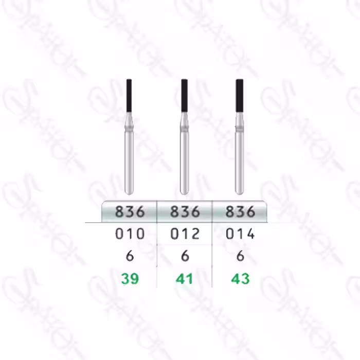 فرز الماسی توربین تراش FLAT END CYLINDER 836 تیزکاوان TEES KAVAN