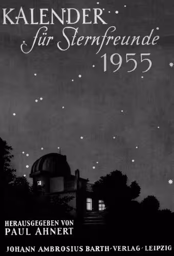 خرید و دانلود نسخه کامل کتاب Kalender für Sternfreunde 1955