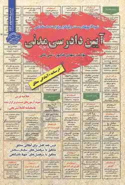 نمونه آزمونهای مستند و پرتکرار برگزار شده استخدامی آیین دادرسی مدنی
