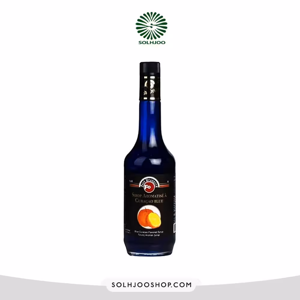 سیروپ فو ویژه طعم بلو کاراسائو