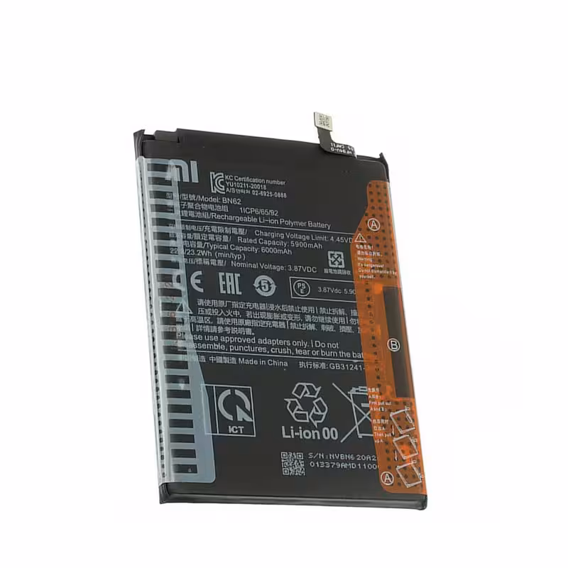 باطری اصلی روکاری شیائومی BATTERY XIAOMI REDMI9T-NOTE9-POCO M3-BN62