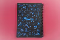 دفتر فرمول 100 برگ رحلی جلد طلقی Biology پونیکس