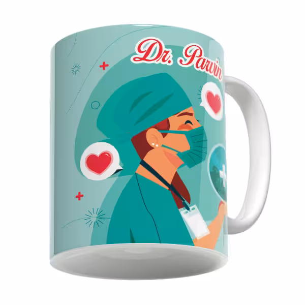 خرید ماگ-لیوان   پزشک  اسم پروین