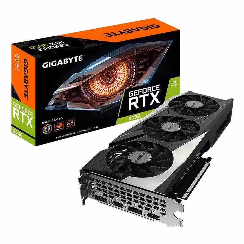 کارت گرافیک Gigabyte GeForce RTX3050 OC 8GB GDDR6 128Bit