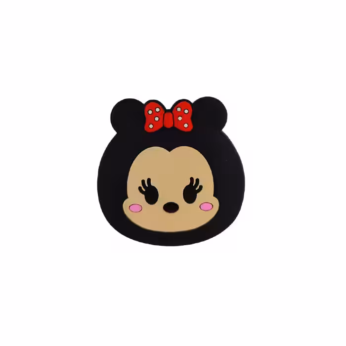 پک محافظ سیلیکونی کله شارژر 20 وات اپل طرح Minnie Mouse کد 006