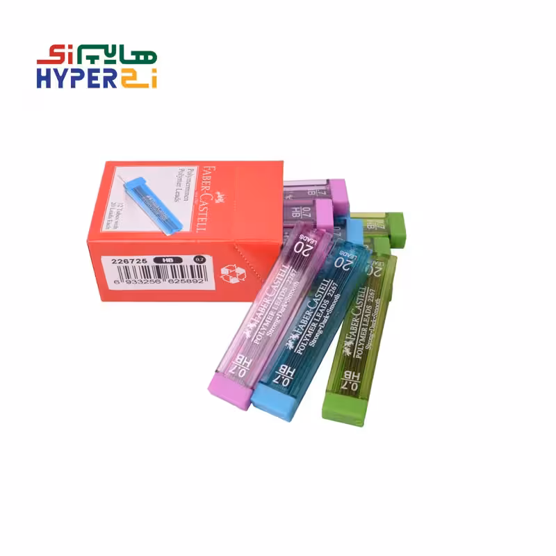 مغزی مداد نوکی (مغزی اتود) فابر کاستل 0.7 میلfaber castell