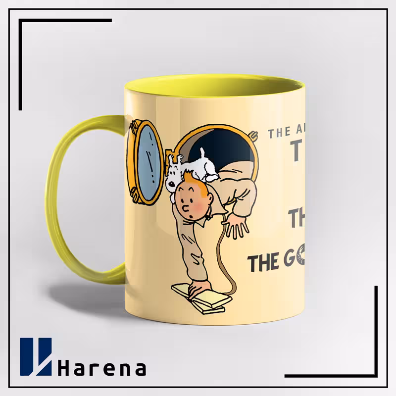 ماگ داخل رنگی کشتی کارابوجان