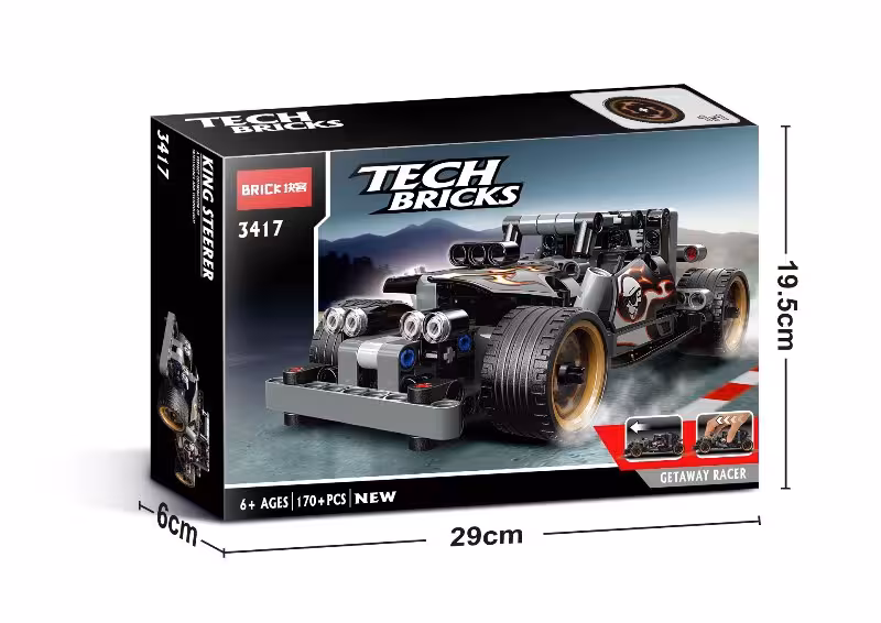 لگو دکول ماشین عقبکش آیتم 3417