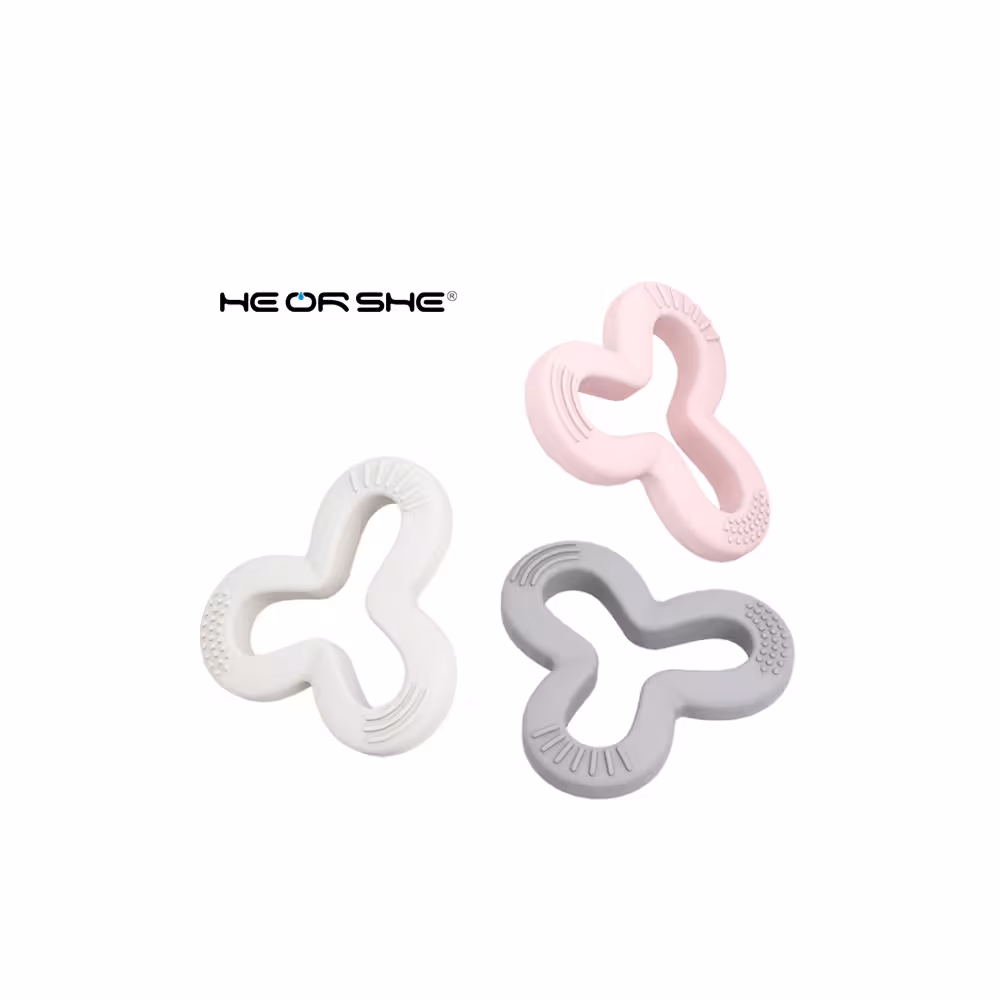 دندانگیر سیلیکونی هی اور شی HEORSHE بسته دو عددی