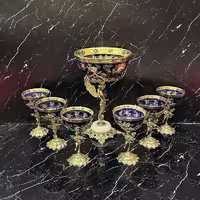 ست هفت سین برنزی کاسه چینی طرح 3سال1403