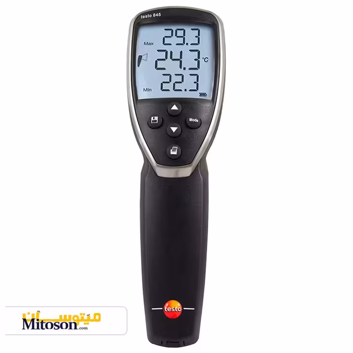 دماسنج لیزری مادون قرمز تستو 845Testo 845 – Infrared Temperature Measuring Instrument