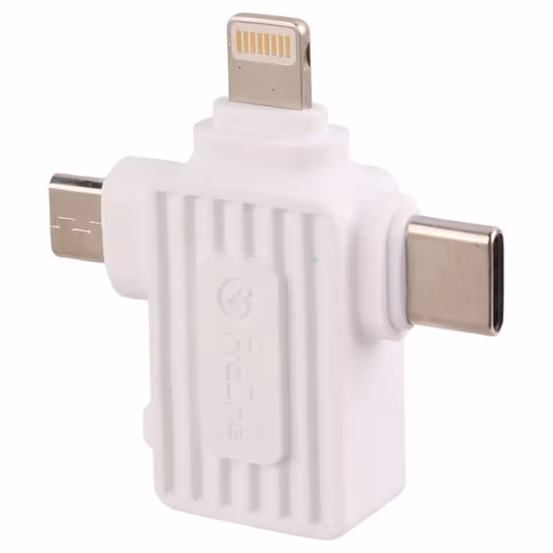 تبدیل ProOne PCO10 OTG USB To MicroUSB / Lightning / Type-C